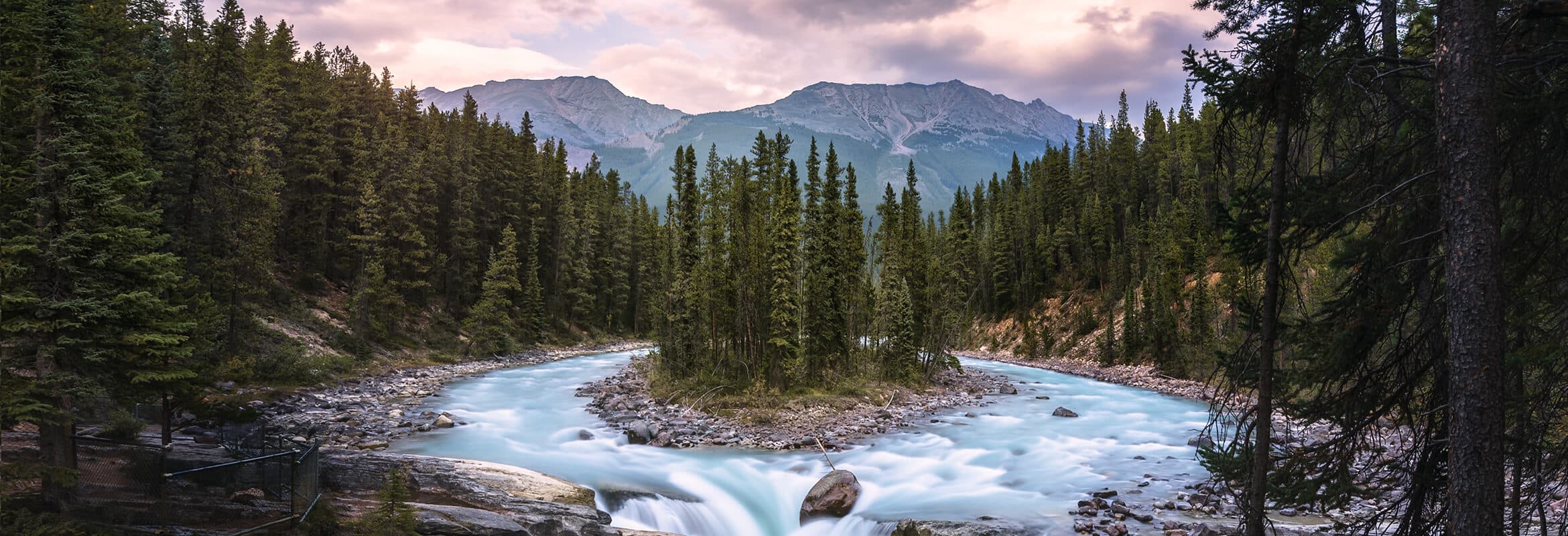 Hero Image - Sunwapta Falls, Jasper National Park